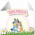 Cajita: Bluey y Bingo Arcoíris