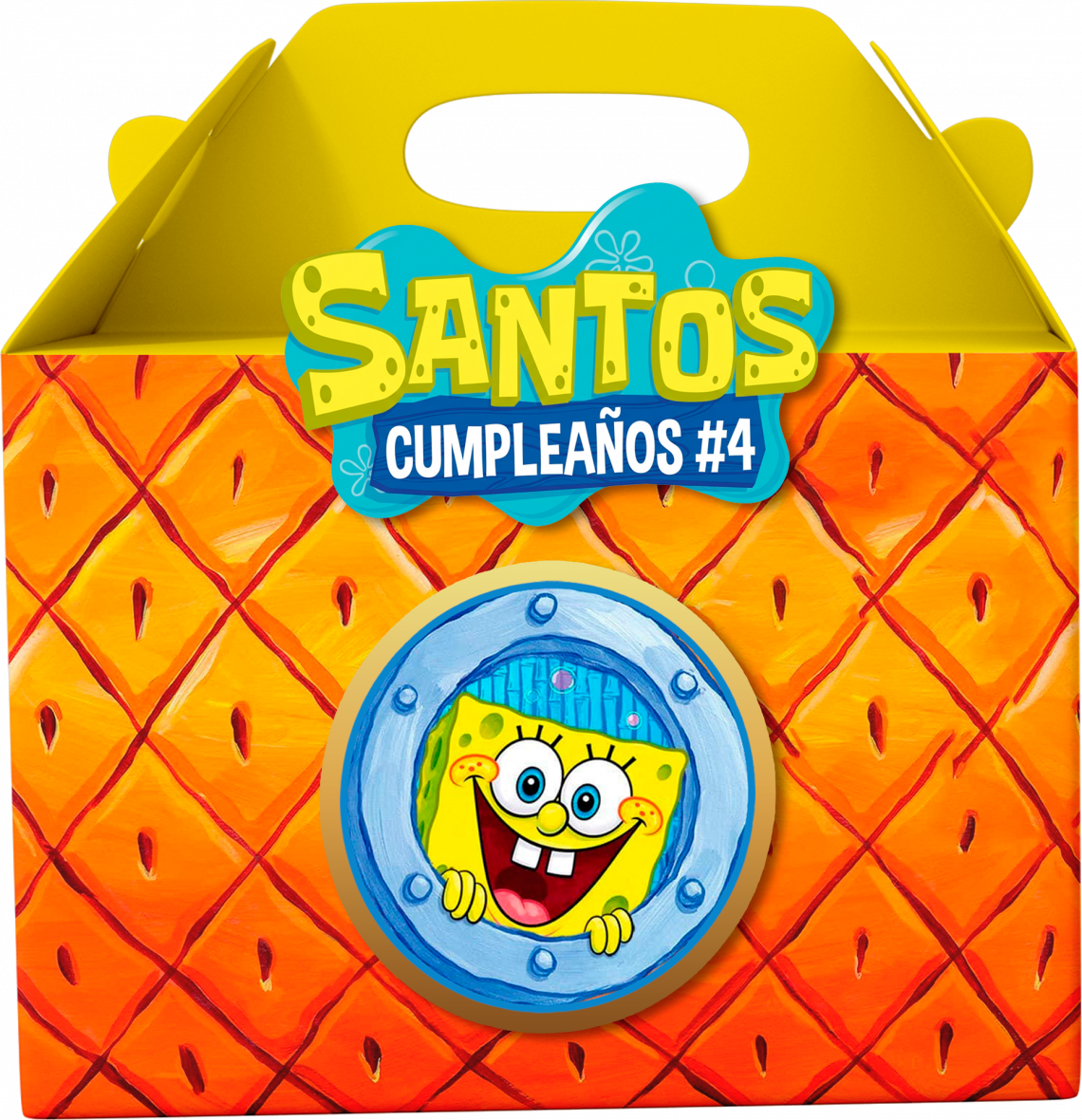 Cajita: Bob Esponja Piña